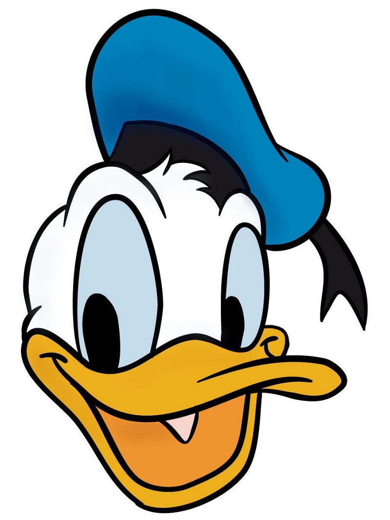 Donald Duck’s Face