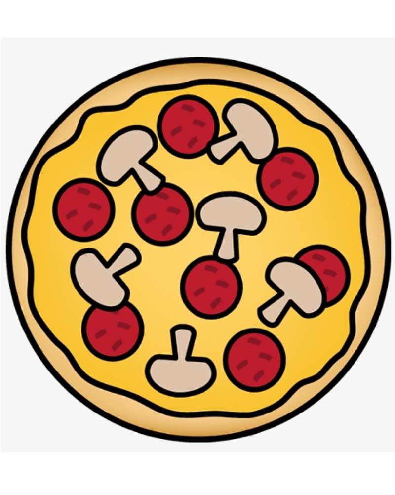 Пицца рисовать