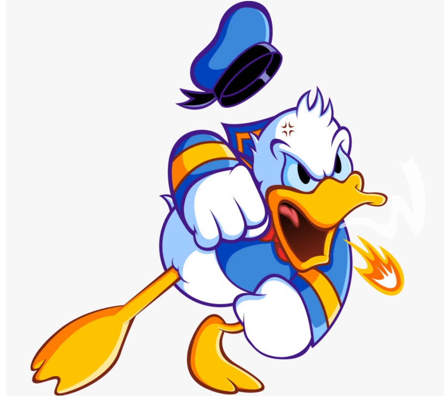 mad donald duck