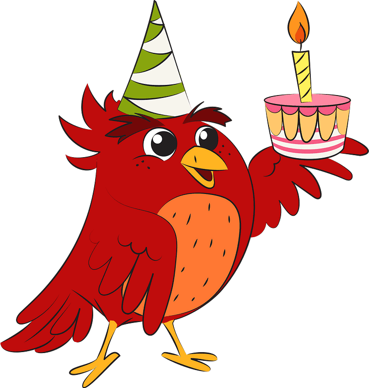 Bird Birthday clipart