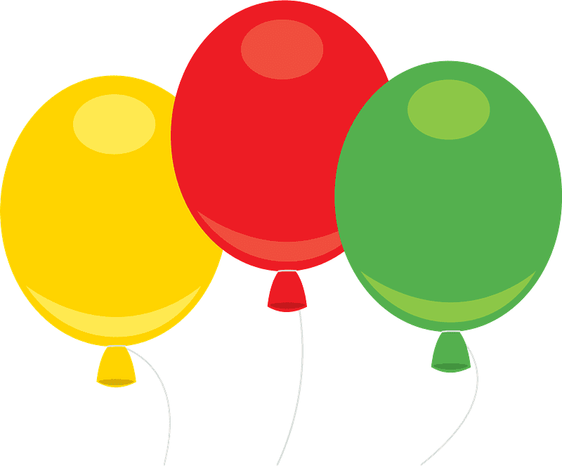 Birthday Balloons clipart image