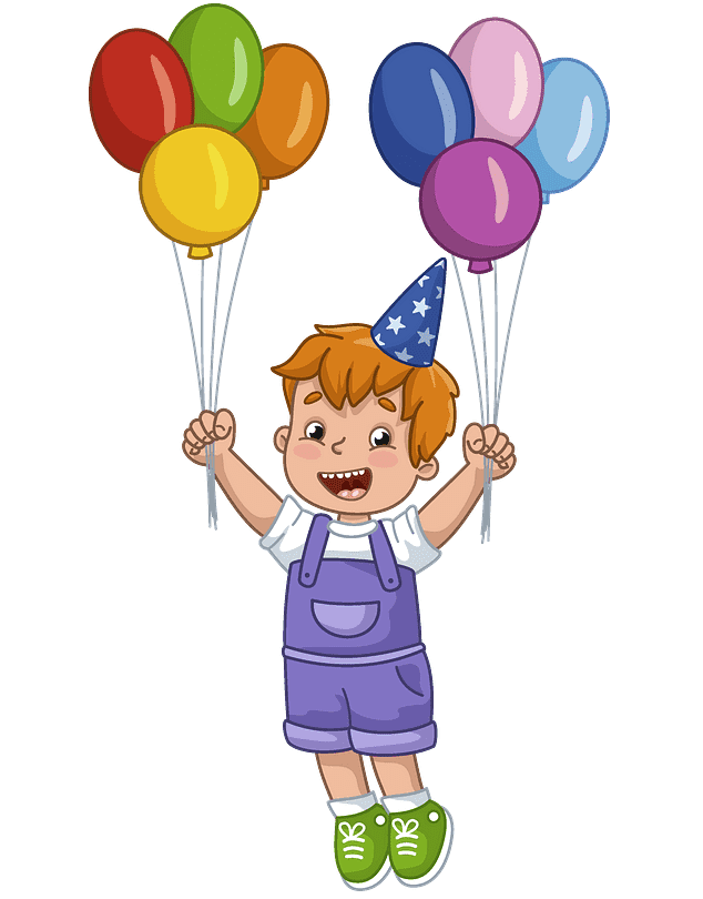 Birthday clipart for kids