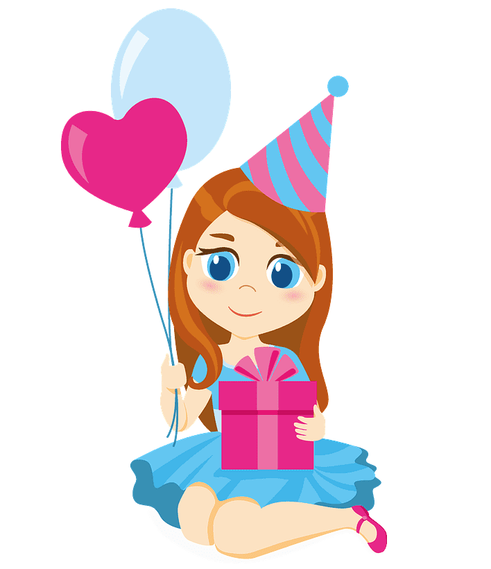 Birthday clipart free for kid