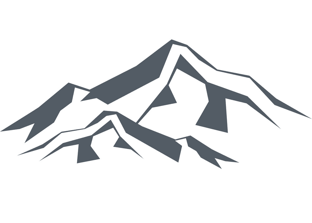 Clipart Mountain Range png