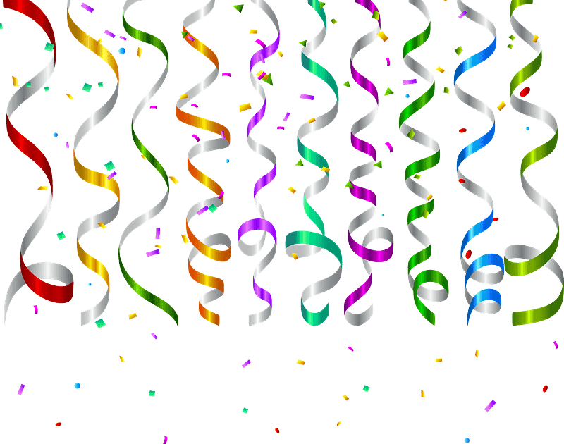 Confetti clipart image