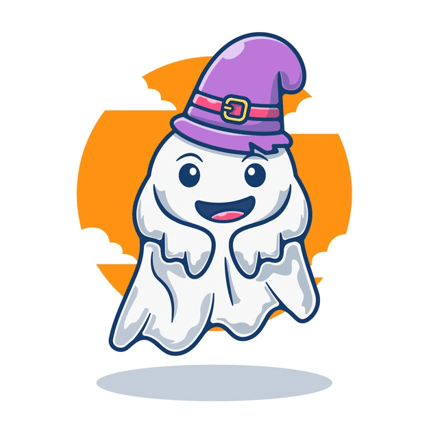 Cute Ghost clipart free image