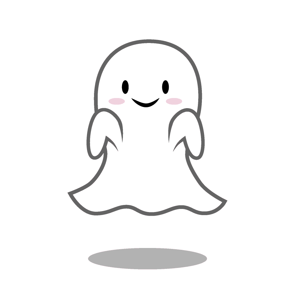 Cute Ghost clipart free
