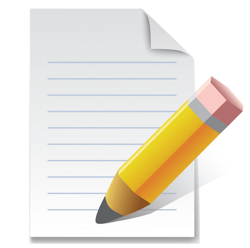 Download Pencil Writing clipart free