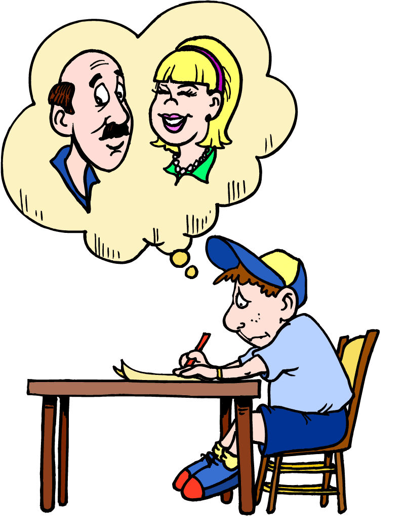 Download Writing a Letter clipart
