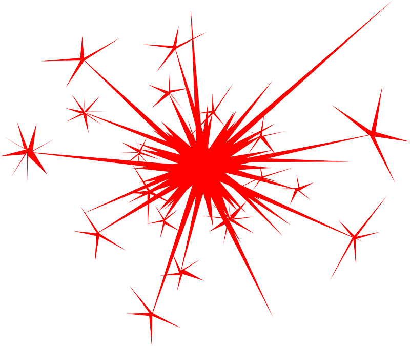 Firework clipart transparent for free