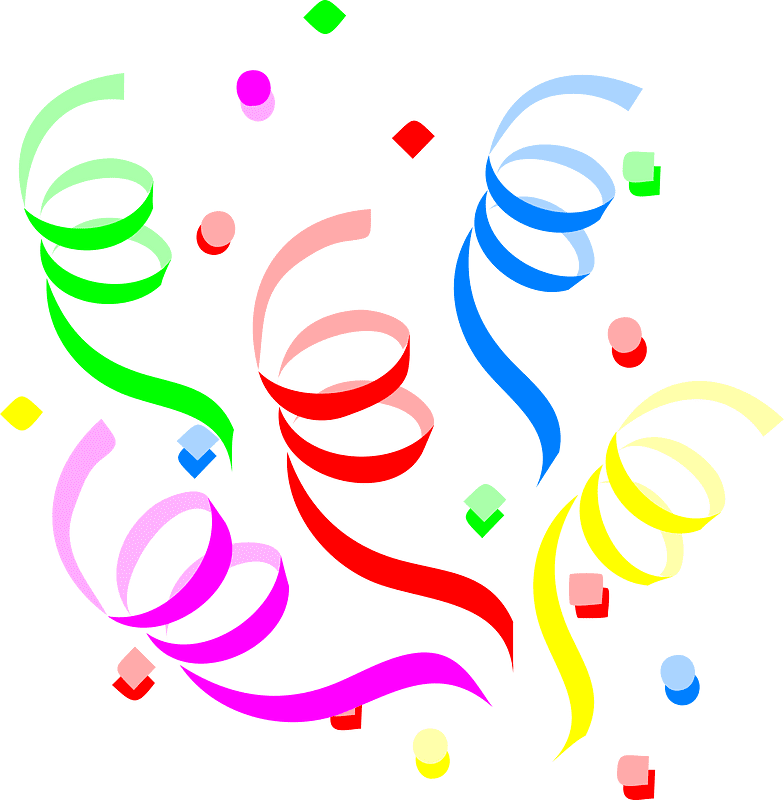 Free Confetti clipart