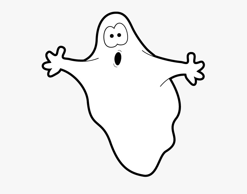 Free Ghost Clipart Black and White