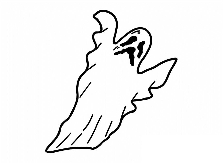 Ghost Clipart Black and White png images
