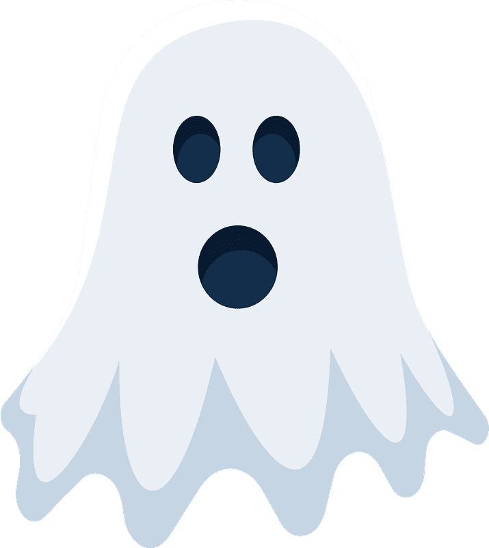 Ghost clipart transparent background 5