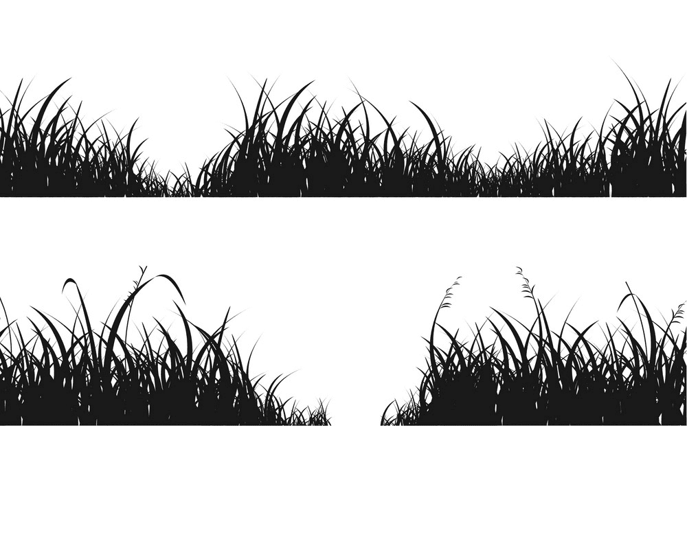 Grass Silhouette png 3