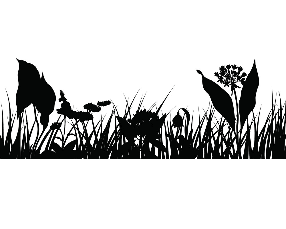 Grass Silhouette png 4