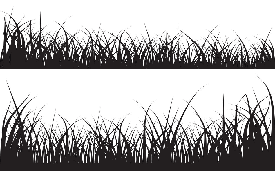 Grass Silhouette png 7