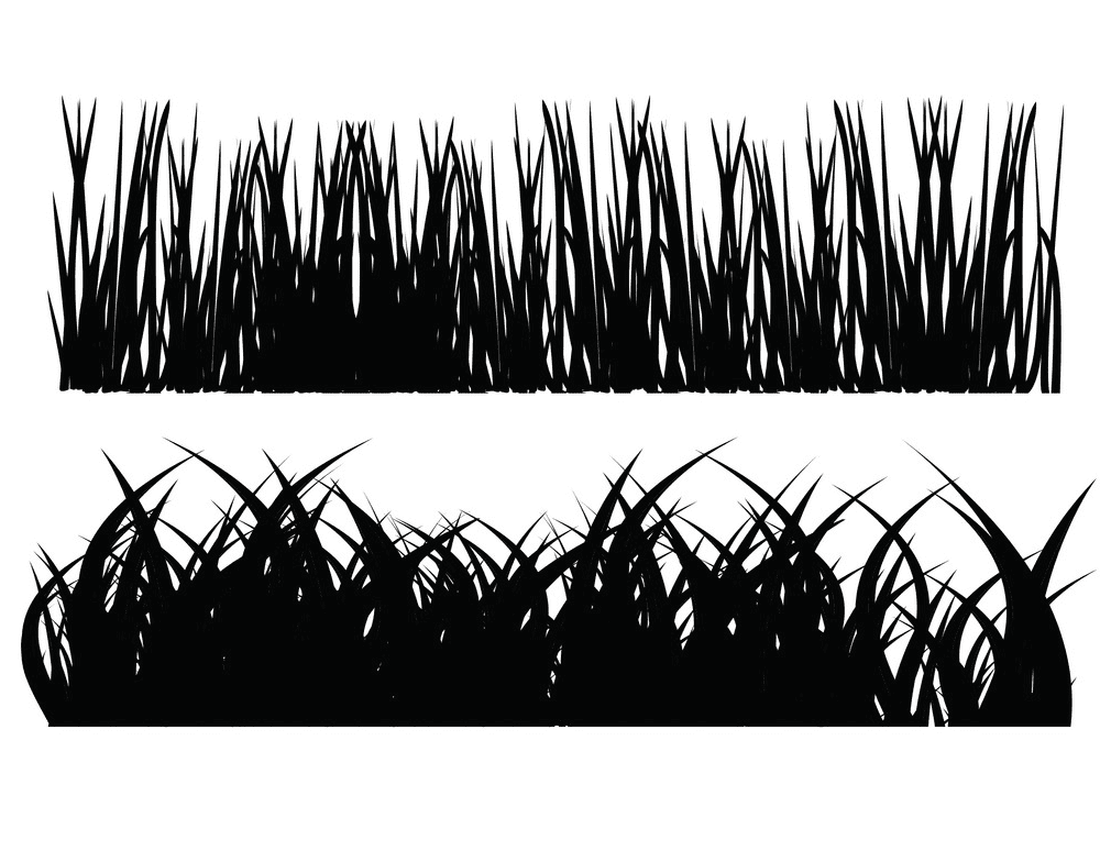 Grass Silhouette png images