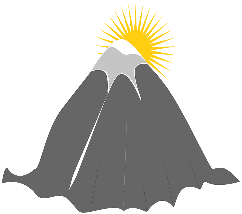 Mountain clipart png image