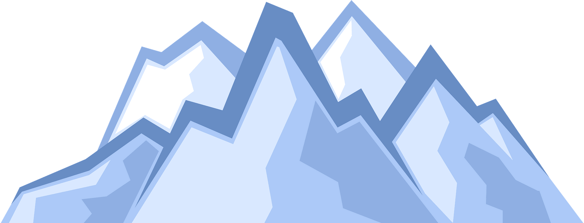 Mountain clipart transparent 4
