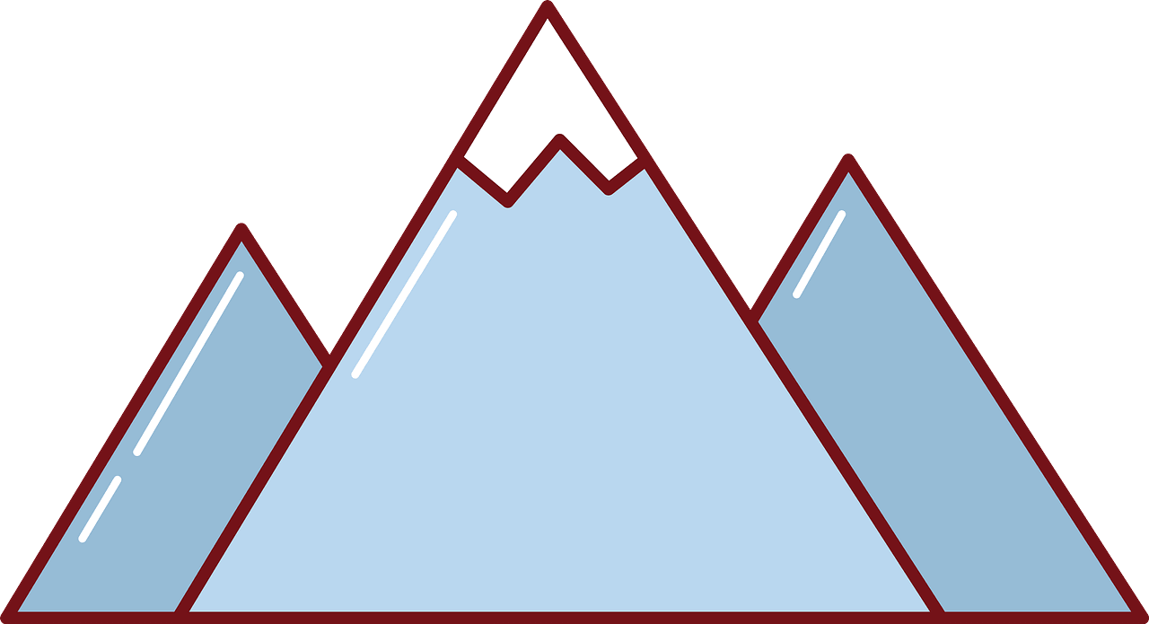 Mountain clipart transparent background 3