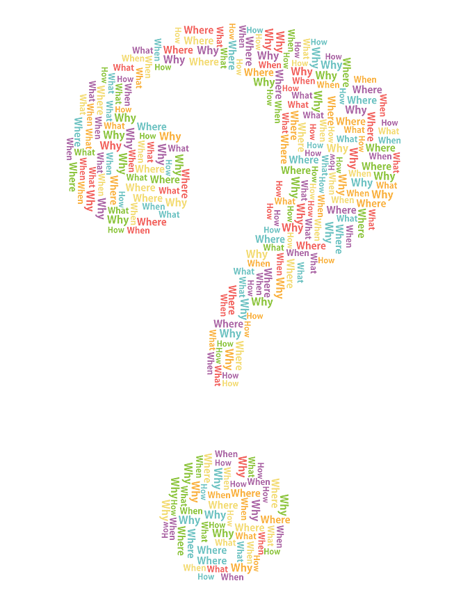 Question Mark clipart png for kid