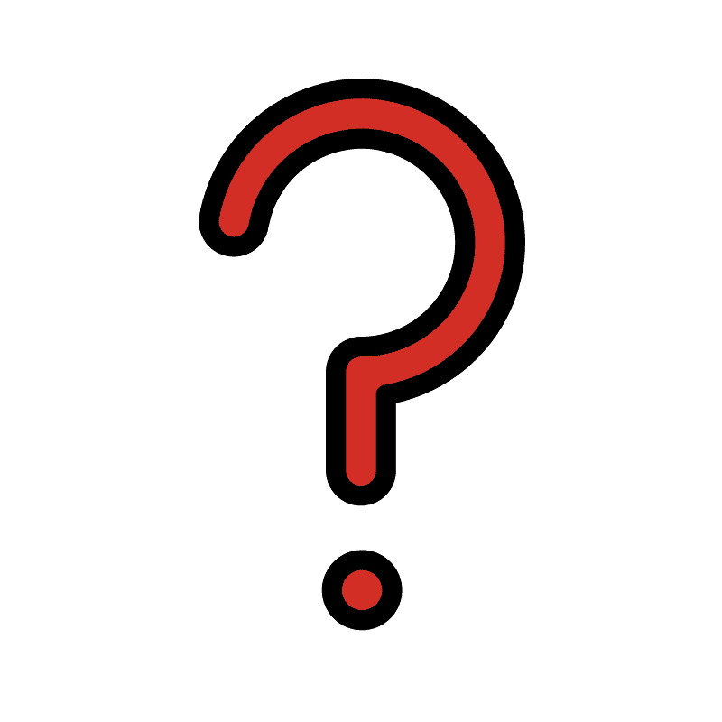 Question Mark clipart transparent for free