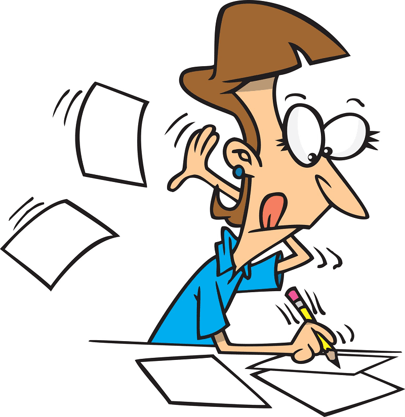 Writing a Letter clipart png image