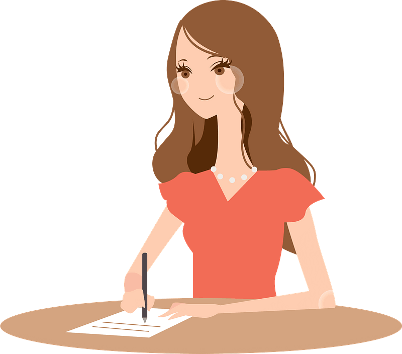 Writing clipart transparent png free