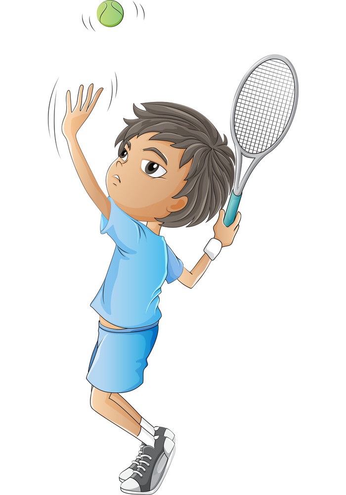 a-young-boy-playing-tennis-vector-1159901