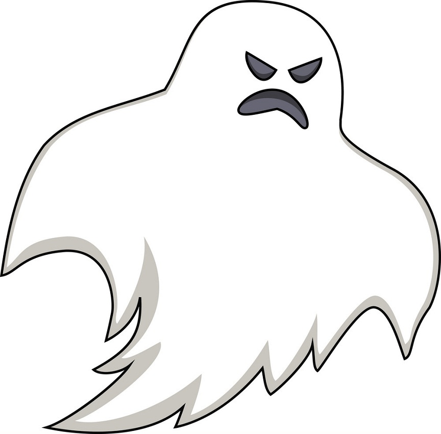 angry ghost