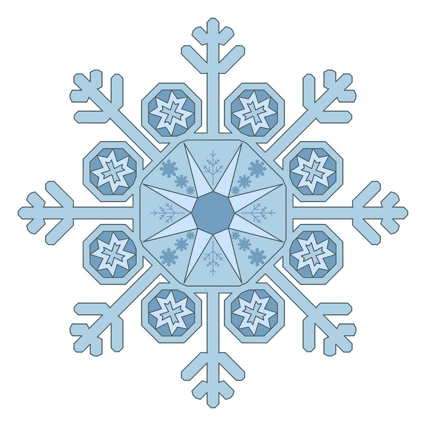 beautiful snowflake