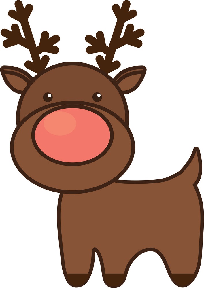big nose reindeer