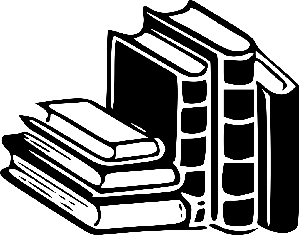 book clipart black and white 2