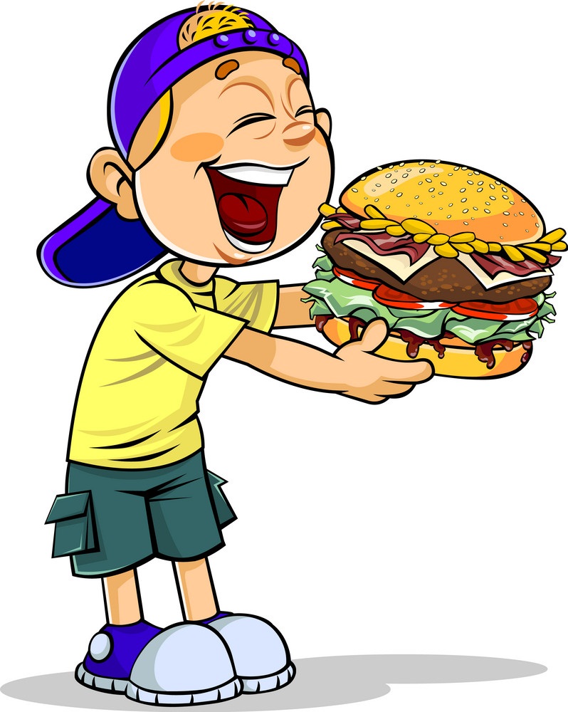boy-eating-burger-vector-16041114