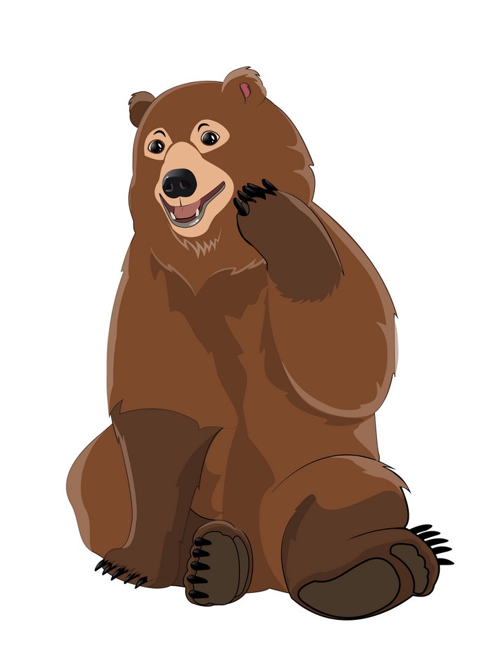 brown rusian bear