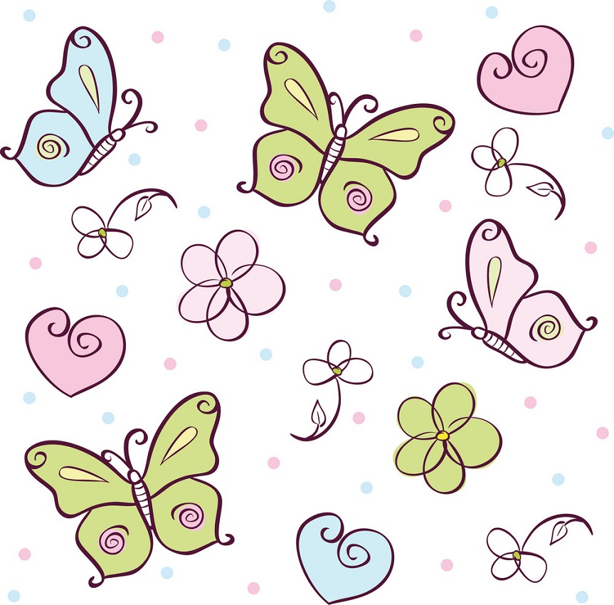 butterflies pattern