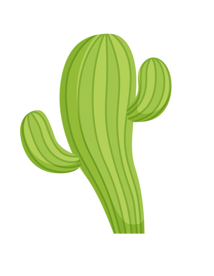 Cactus, traditional symbol of Mexico
