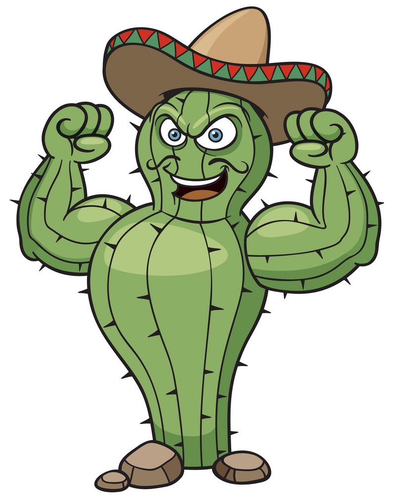 strong cactus