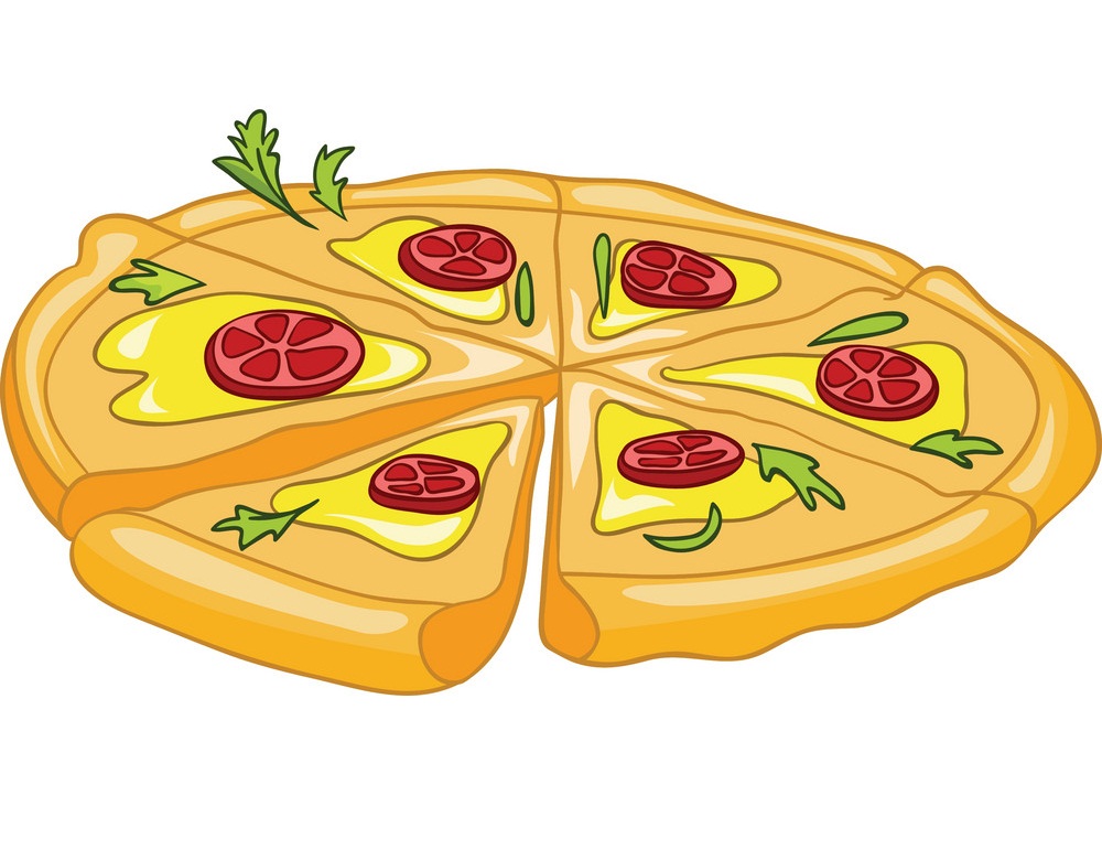 pizza looks delecious