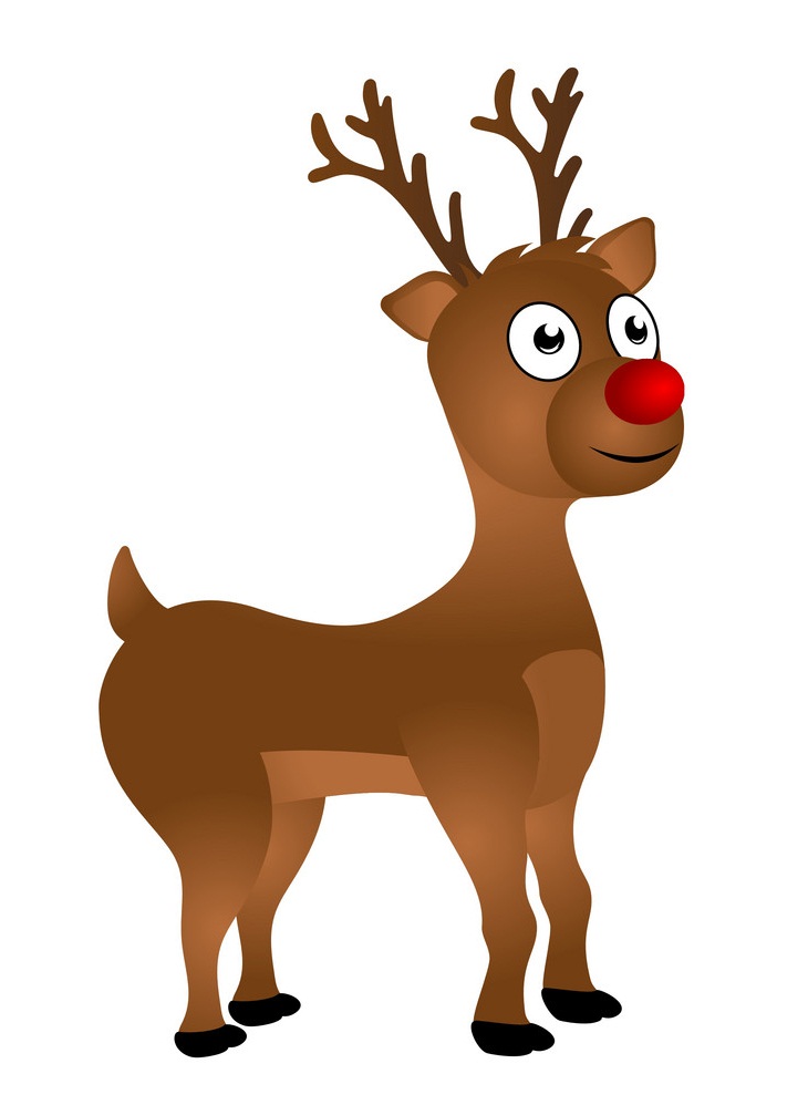cheerful reindeer