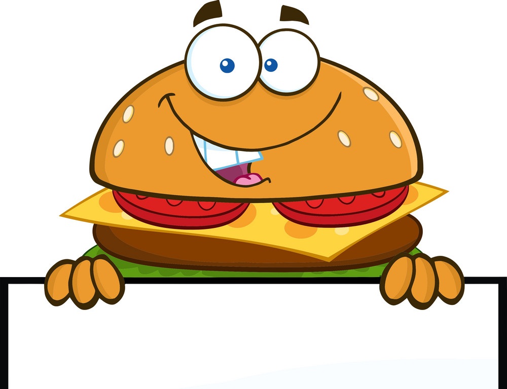 chef-hamburger-cartoon-holding-a-sign-vector-7974262