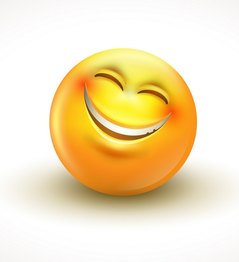 cute joy emoji smiling