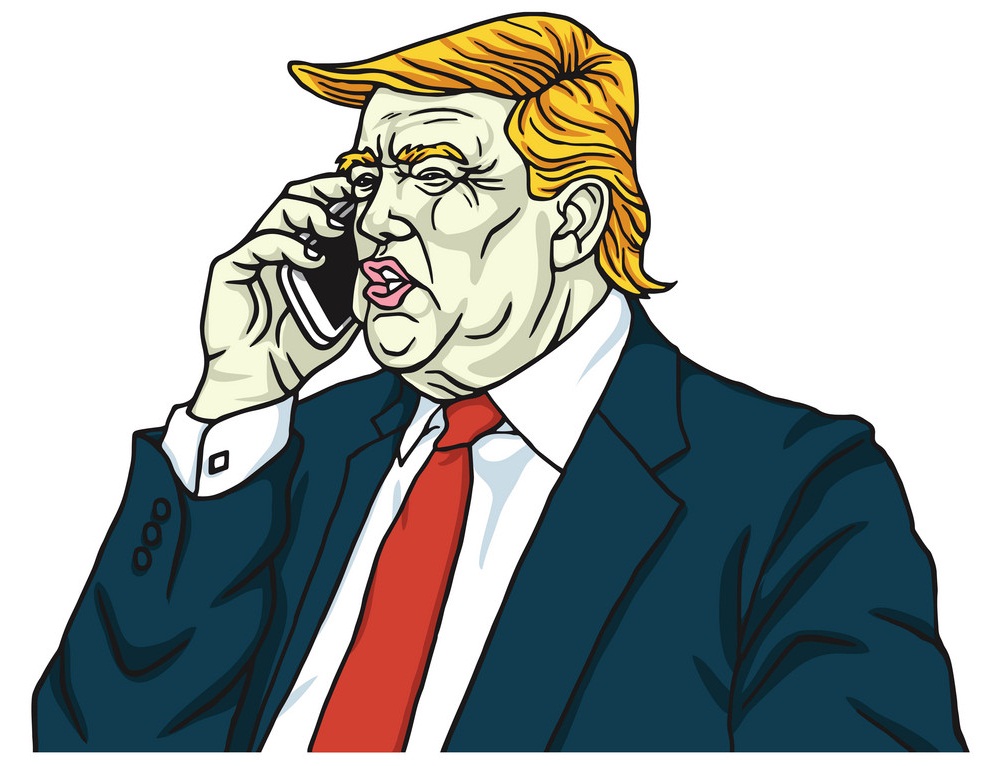 donald trump calling