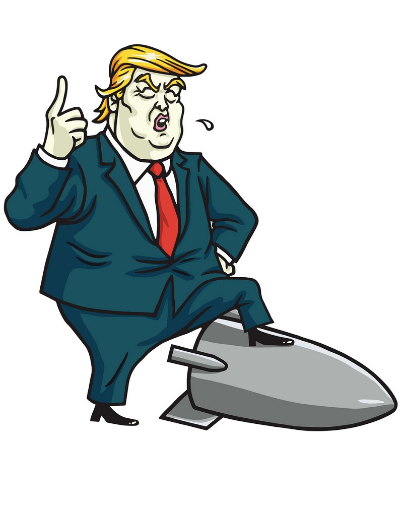 donald trump and missile
