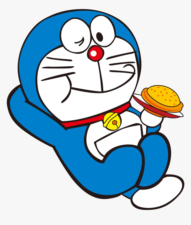 doraemon eating dorayaki