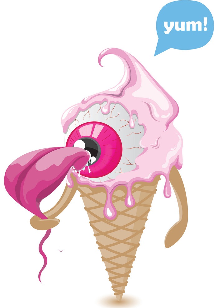 eyeball ice cream