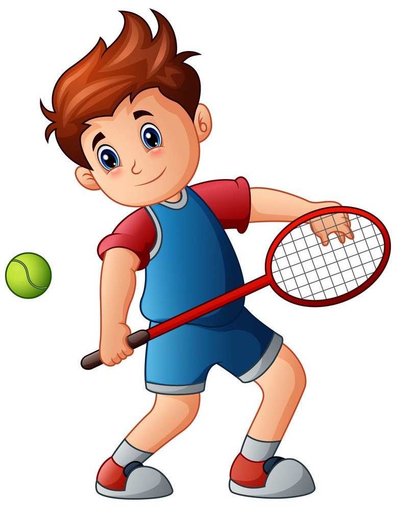 boy the tennis player