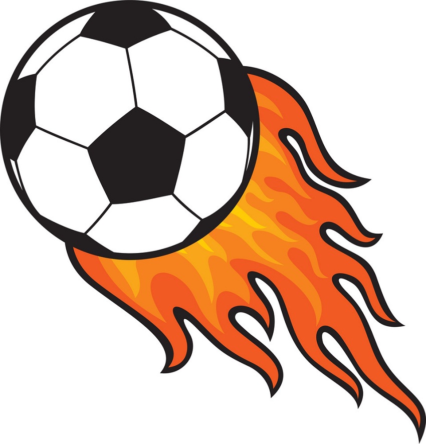 fire soccer ball