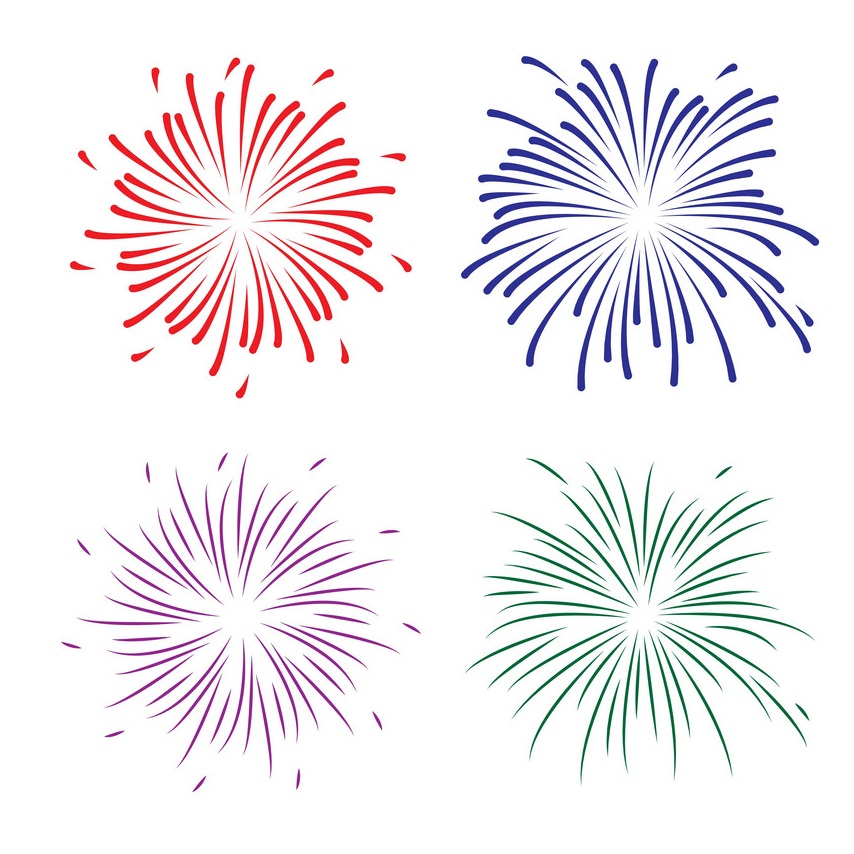 fireworks template design